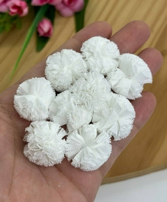POMPOM DE MALHA 2,5 CM - 10 UNIDADES - comprar online