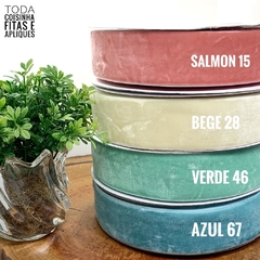 FITA VELUDO 40 MM IMPORTADA - FITA59 - 2 METROS - comprar online