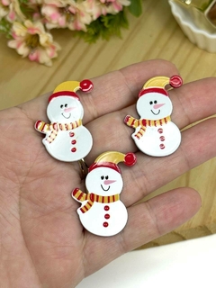 APLIQUE NATAL BONECO DE NEVE - RSN129 - 2 UNIDADES