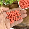 BOLA PLÁSTICA LEITOSA PARA PULSEIRAS 8 MM - 20 G CORAL na internet