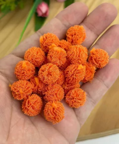POMPOM DE MALHA 1,5 CM - 10 UNIDADES na internet