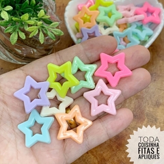 ENTREMEIO PARA PULSEIRA ESTRELA - CLR50 - 10 UNIDADES SORTIDAS