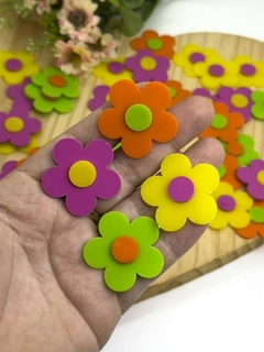APLIQUE ACRÍLICO FLOR - ACR170 - UNIDADE - comprar online