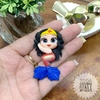 APLIQUE BISCUIT PRINCESA SEREIA MULHER MARAVILHA - UNIDADE
