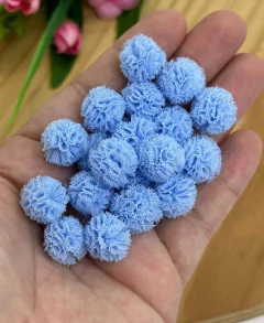 POMPOM DE MALHA 1,5 CM - 10 UNIDADES - Toda Coisinha Fitas e Apliques