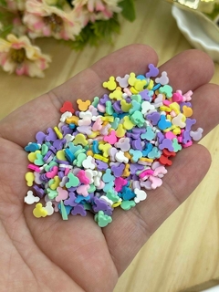 APLIQUE MINI CONFETES MICKEY - CF16 - 10 GRAMAS