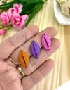 ENTREMEIO PARA PULSEIRAS BÚZIOS  CRAQUELADO - 4 UNIDADES