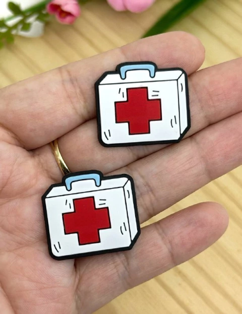 APLIQUE EMBORRACHADO MALETA SAÚDE - EMB516 - 2 UNIDADES - comprar online