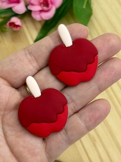 APLIQUE EMBORRACHADO MAÇÃ DO AMOR - EMB500 - 2 UNIDADES - comprar online