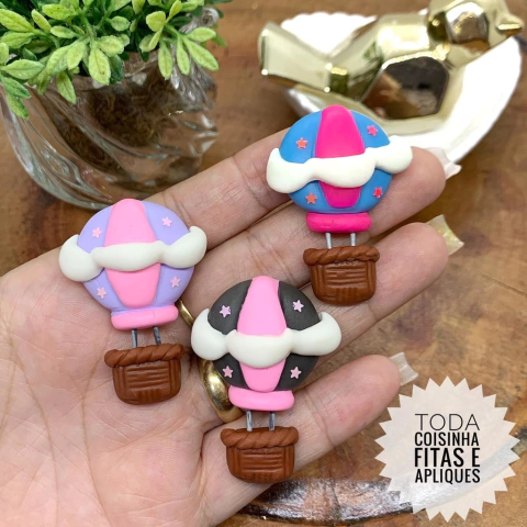 APLIQUE BISCUIT BALÃO MAGICO - UNIDADE