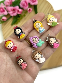PINGENTE PARA PULSEIRAS PRINCESAS - PGT56 - 3 UNIDADES