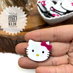 APLIQUE ACRÍLICO HELLO KITTY - UNIDADE