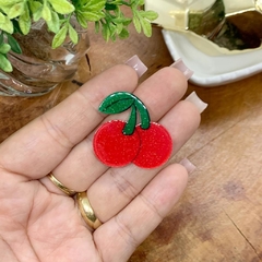 APLIQUE RESINA FRUTAS - RSN64 - 2 UNIDADES
