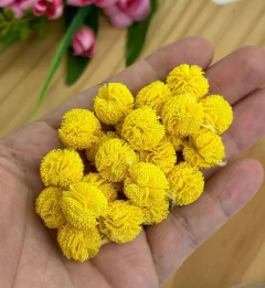 POMPOM DE MALHA 1,5 CM - 10 UNIDADES na internet