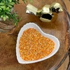 APLIQUE CONFETE MINI DIAMANTE FIMO AMARELO OURO - 20 GRAMAS