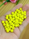 BOLA LEITOSA 8MM AMARELO - LEI813 - 20 GRAMAS