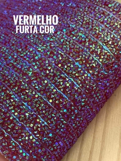 MANTA DE STRASS - MAN05 - 2 FILEIRAS