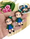 APLIQUE BISCUIT MENINA LUIGI - UNIDADE