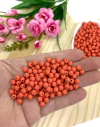 BOLA EMBORRACHADA PARA PULSEIRAS 6 MM - 20 GRAMAS LARANJA