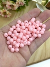 BOLA LEITOSA ROSA 8MM - LEI825 - 20 GRAMAS