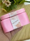 FITA PESPONTADA COM BRILHO SANDING ROSA 233 - FITA281 - 3 METROS