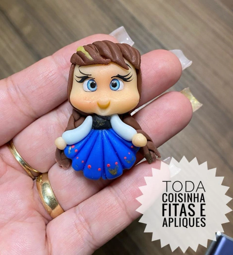 APLIQUE BISCUIT ANA FROZEN - UNIDADE