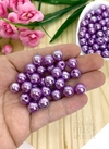 BOLA IRISADA PARA PULSEIRAS ROXO - 10 MM - IRI107 - 20 GRAMAS