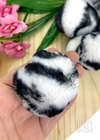 POM POM PELÚCIA 70MM MESCLADO - PPM01 - UNIDADE