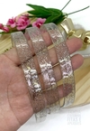 TIARA IMPORTADA COM GLITTER - 15MM - 2 UNIDADES