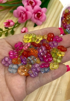 ENTREMEIO PARA PULSEIRAS FLOR ACRÍLICO - FL07 - 20 GRAMAS