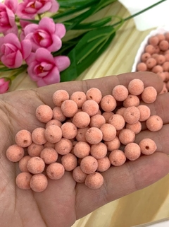 BOLA VELUDO 8 MM - CORAL - 20 GRAMAS