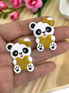 APLIQUE EMBORRACHADO PANDA - EMB28 - UNIDADE