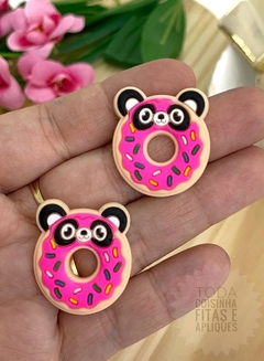 APLIQUE EMBORRACHADO DONUTS - EMB44 - 2 UNIDADE