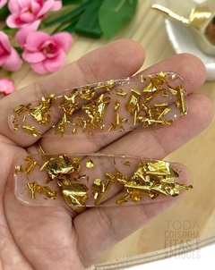 BARRINHA PARA HAIR CLIPS RESINA TRIÂNGULO - BR54 - UNIDADE