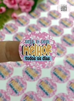 ADESIVO REDONDO 3 CM - ADS25 - 24 UNIDADES
