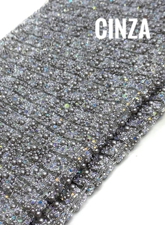MANTA STRASS COM PÉROLA - MAN04 - 2 FILEIRAS - comprar online