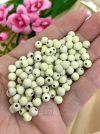 BOLA EMBORRACHADA PARA PULSEIRAS 6 MM - 20 G - VERDE CLARO