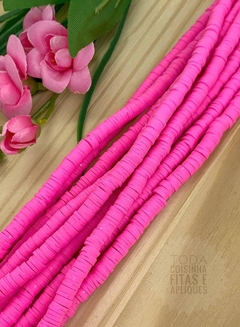 DISQUINHO EMBORRACHADO 6 MM ROSA MÉDIO - FILEIRA
