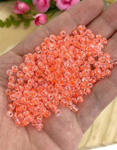 MIÇANGÃO TRANSPARENTE COM MIOLO LARANJA NEON - MÇG03 - 30 GRAMAS