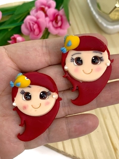 APLIQUE BISCUIT ROSTO PRINCESAS - UNIDADE na internet