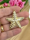 PINGENTE METAL DOURADO ESTRELA- PGT08 - UNIDADE