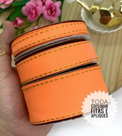 FITA JEANS SINIMBU - LARANJA NEON - 10 METROS