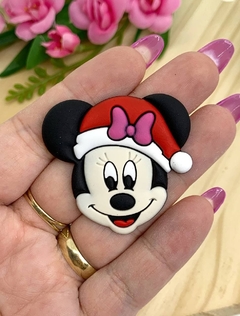 APLIQUE EMBORRACHADO NATAL MINNIE - EMB77 - UNIDADE