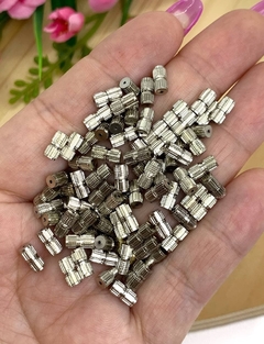 FECHO ROSCA PRATA - 8MM - 5 GRAMAS