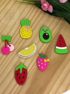 APLIQUE EMBORRACHADO FRUTAS - EMB96 - UNIDADE