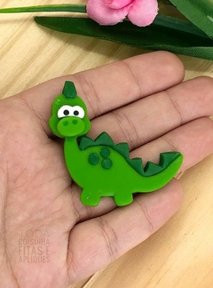 APLIQUE BISCUIT DINOSSAURO - BSC86 - UNIDADE