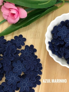 APLIQUE FLOR PRENSADA PP - 40 UNIDADES DA MESMA COR