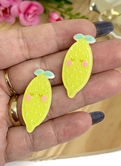 APLIQUE RESINA FRUTAS - RSN05 - 5 UNIDADES SORTIDAS - Toda Coisinha Fitas e Apliques