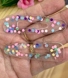 BARRINHA PARA HAIR CLIPS RESINA - BR56 - UNIDADE
