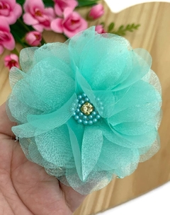 Imagem do APLIQUE TECIDO FLOR ORGANZA - TCD04 - UNIDADE
